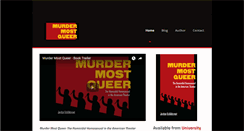 Desktop Screenshot of murdermostqueer.com